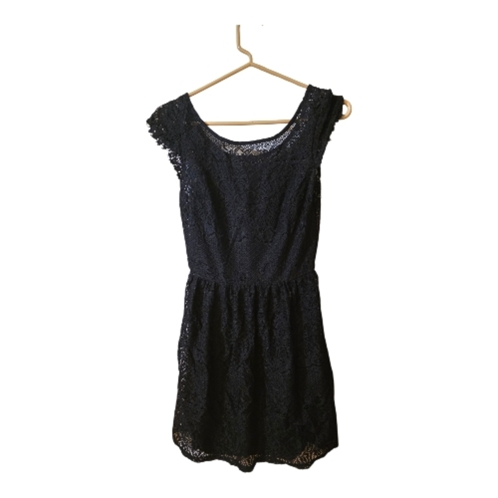 BeBop Black Lace Mini Dress